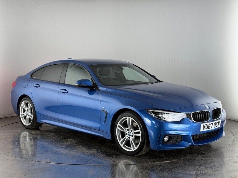 Blue Used 2017 BMW 420 M Sport Coupe | £15,300 (Fair price) - Image 1/3