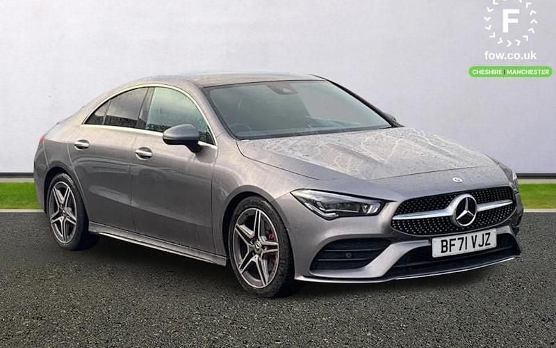 Grey Used 2021 Mercedes CLA180 AMG Line Premium Plus Sedan | £21,799 (Fair price) - Image 1/3