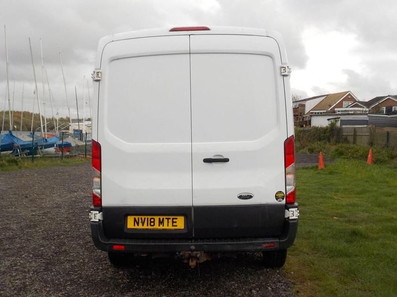 Used Ford Transit 130 HP (95 kW) 2018 White Van