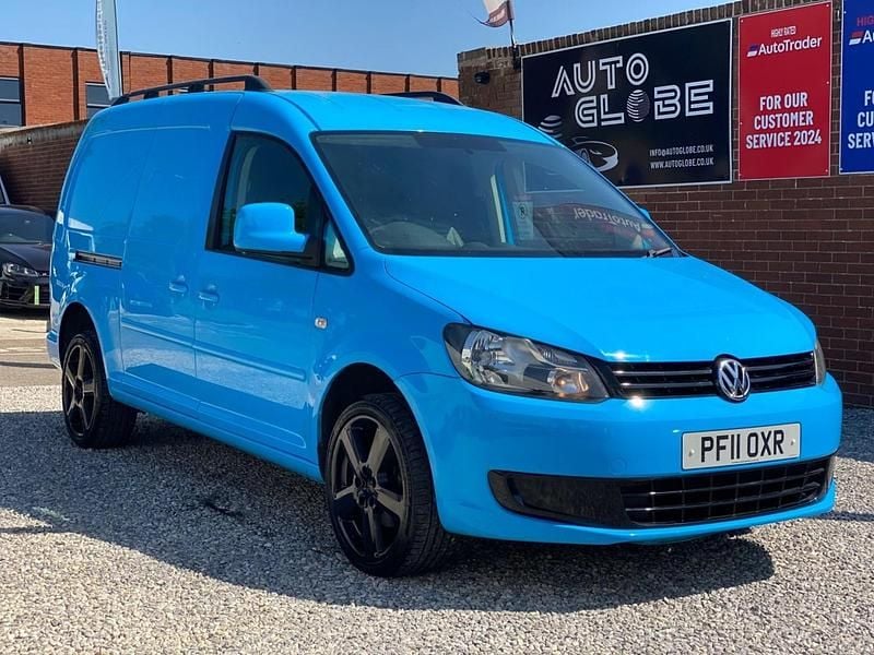 Blue Used 2011 VW Caddy Maxi MPV | £6,990 (Expensive) - Image 1/3