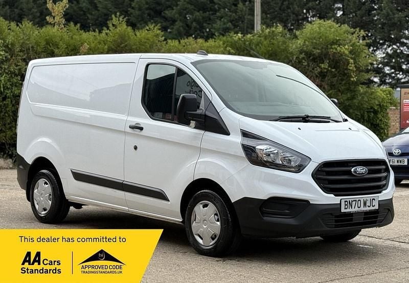 White Used 2020 Ford Transit Custom S | £11,490 (Good price) - Image 1/2