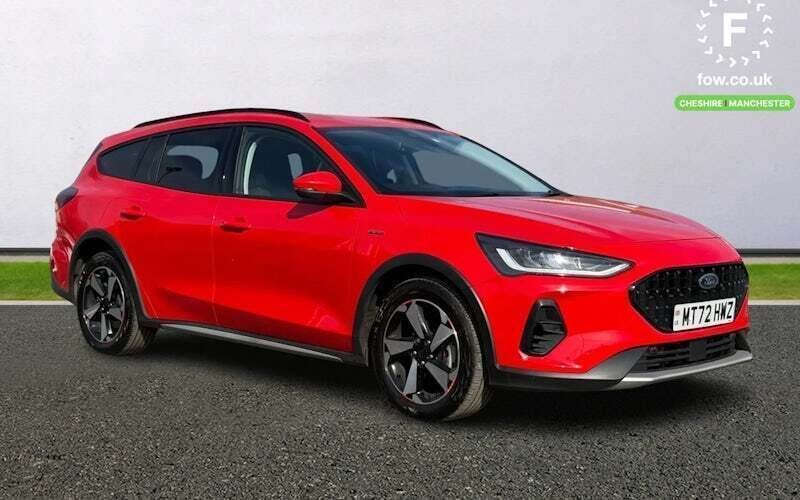 Red Used 2023 Ford Focus Active Estate | £17,699 (Good price) - Image 1/4