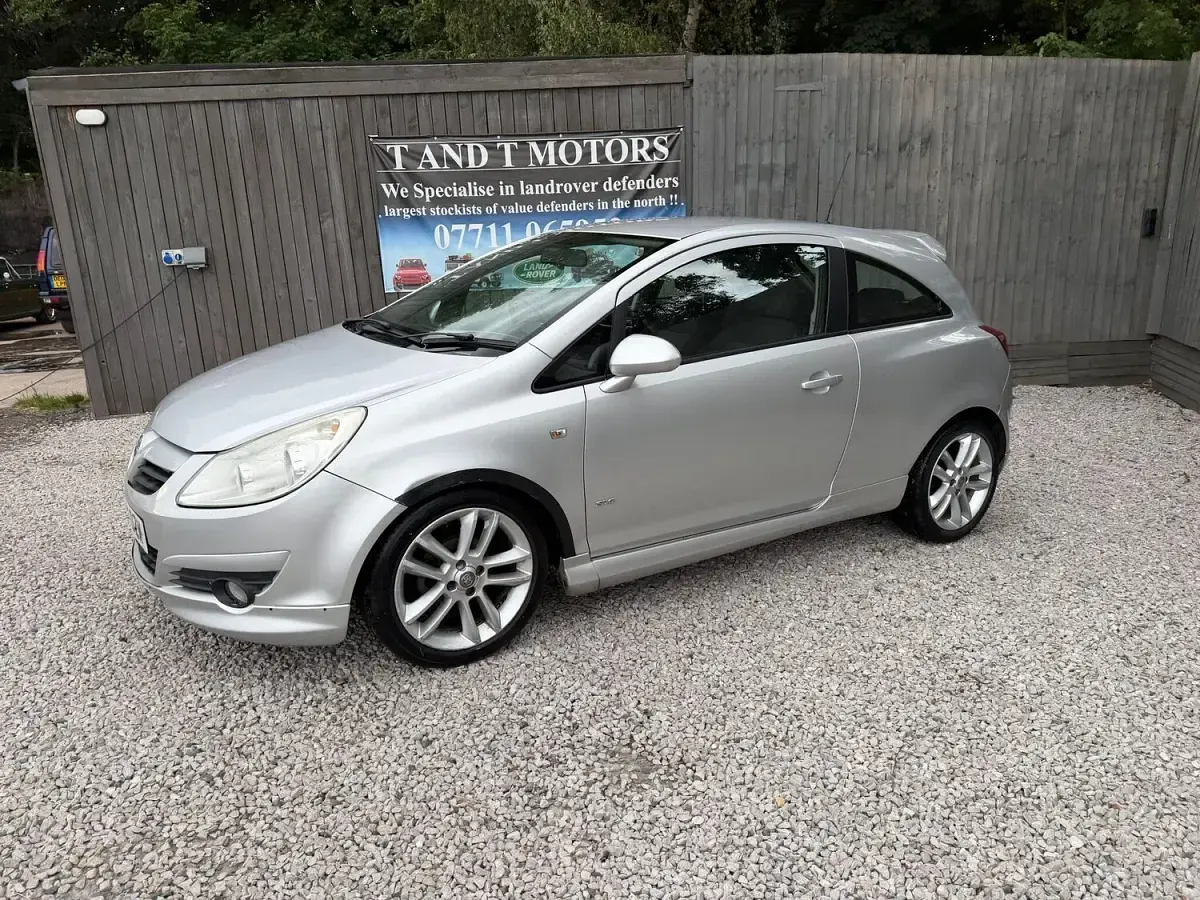 Used Vauxhall Corsa 2008 Silver Hatchback