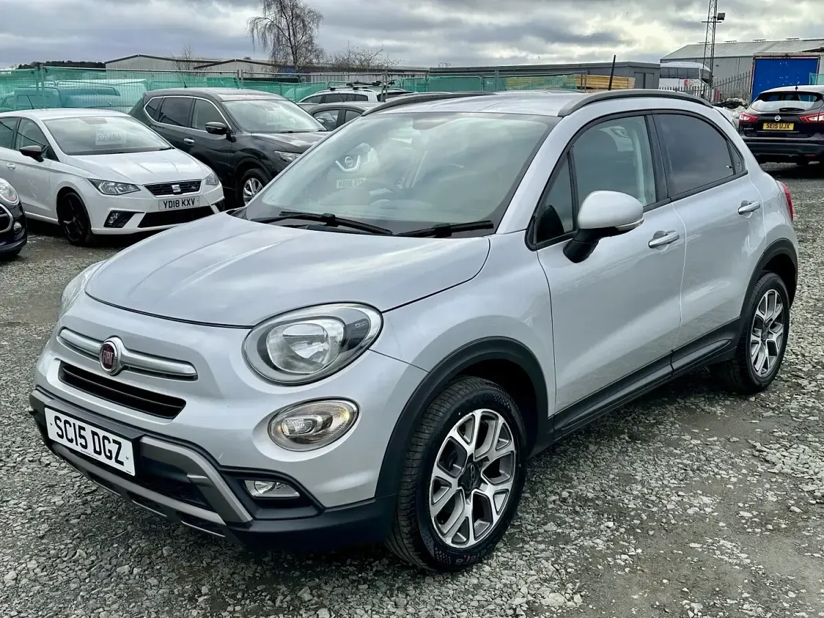 Używany Fiat 500X Cross 140 KM (102 kW) 2015 Szary SUV