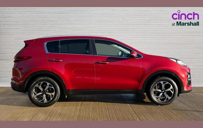 Used Kia Sportage 129 HP (94 kW) 2019 Red SUV