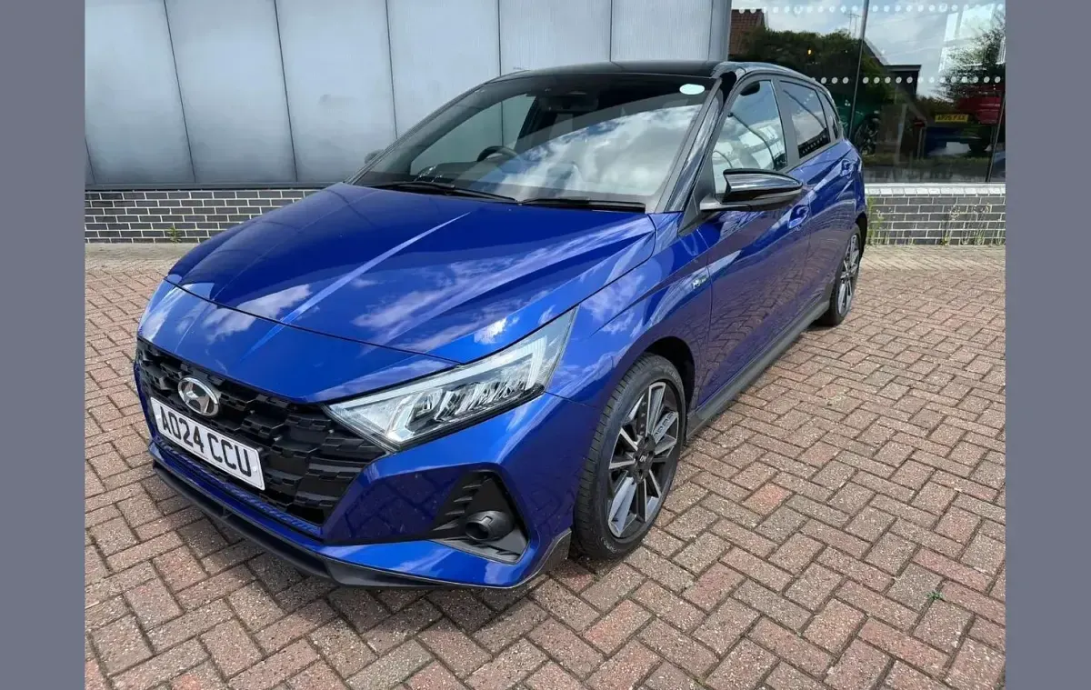 Used Hyundai i20 N Line 117 HP (86 kW) 2024 Blue Hatchback