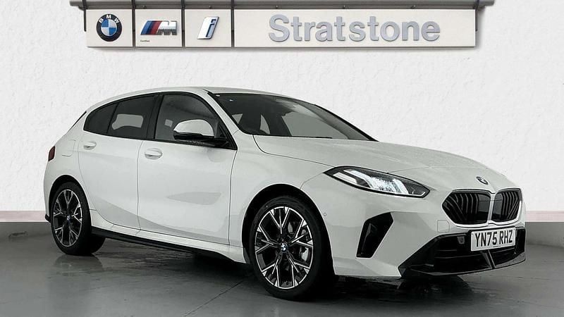 Used BMW 120 M Sport 168 HP (123 kW) 2025 White Hatchback
