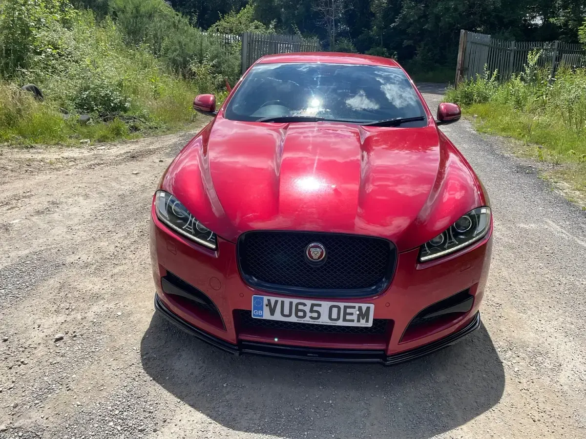 Used Jaguar XF R-Sport 2015 Red Sedan