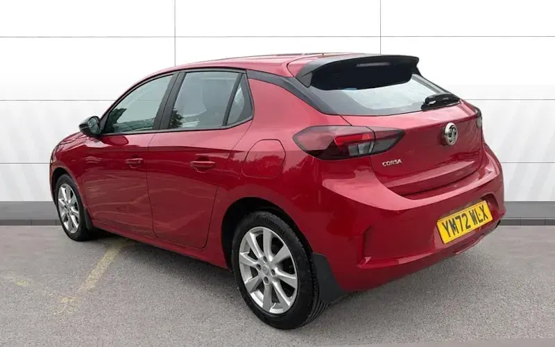 Used Vauxhall Corsa Design Edition 75 HP (55 kW) 2023 Red Hatchback