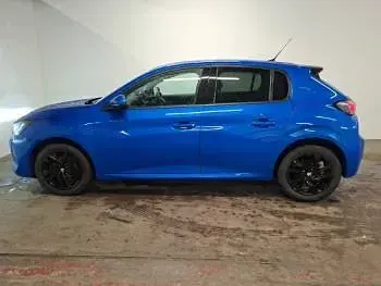 Used Peugeot 208 Allure Premium 100 HP (73 kW) 2021 Blue Hatchback