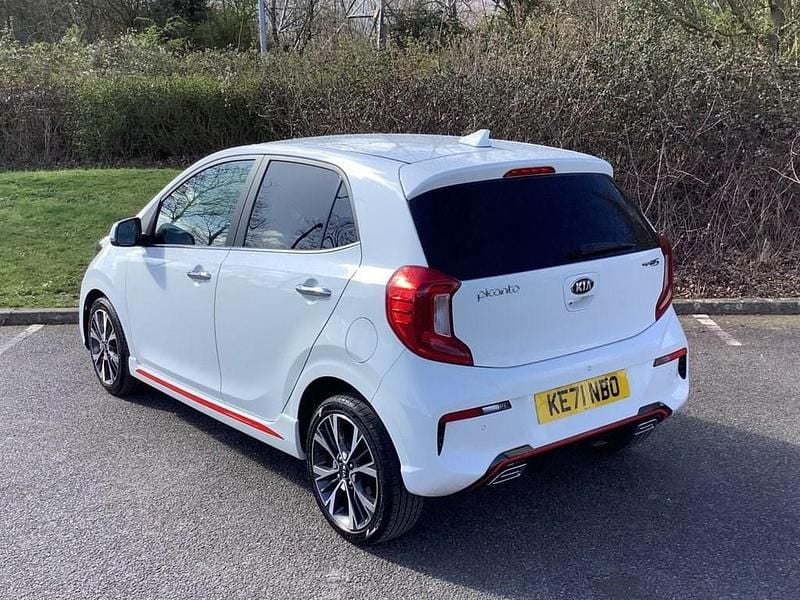Used Kia Picanto GT-Line S 99 HP (72 kW) 2021 White Hatchback