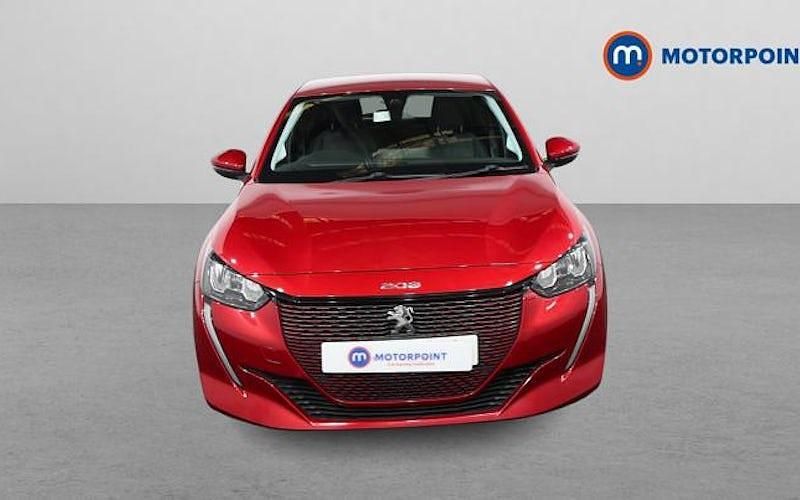 Used Peugeot e-208 Allure 100 kW (136 HP) 2021 Red Hatchback