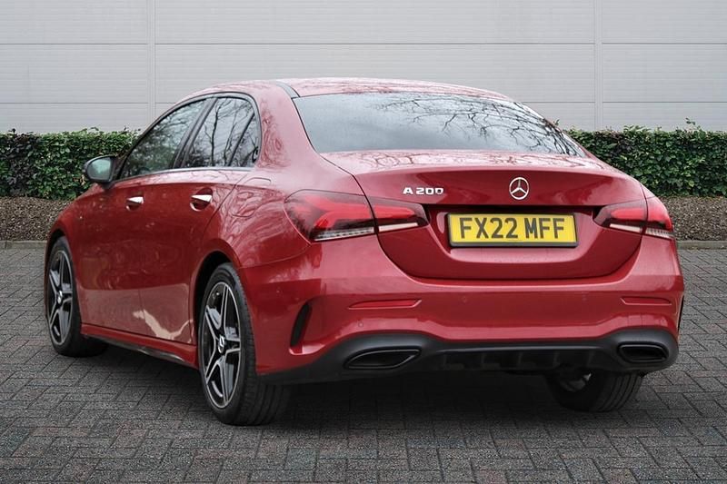 Used Mercedes A200 AMG Line Premium 2022 Red Sedan