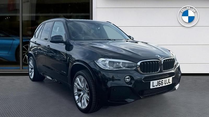 Black Used 2016 BMW X5 M Sport SUV | £25,000 (Fair price) - Image 1/4