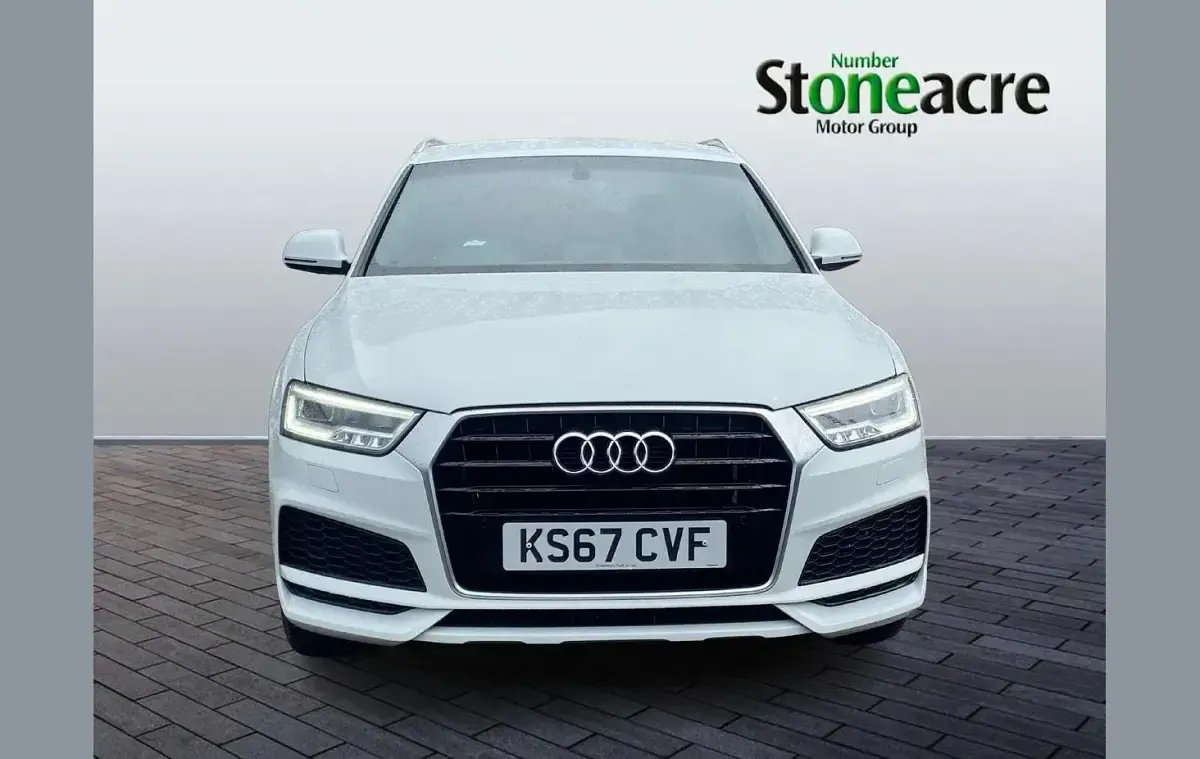 Used Audi Q3 S-Line 150 HP (110 kW) 2017 White SUV