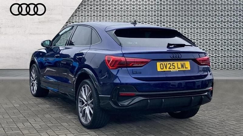 Used Audi Q3 Black Edition 150 HP (110 kW) 2025 Blue SUV
