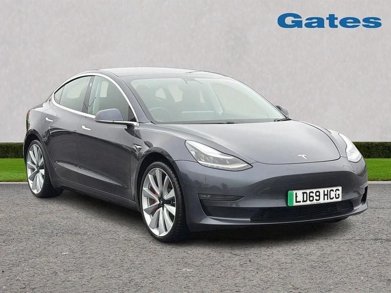 Used Tesla Model 3 Performance 461 kW (627 HP) 2019 Grey Sedan