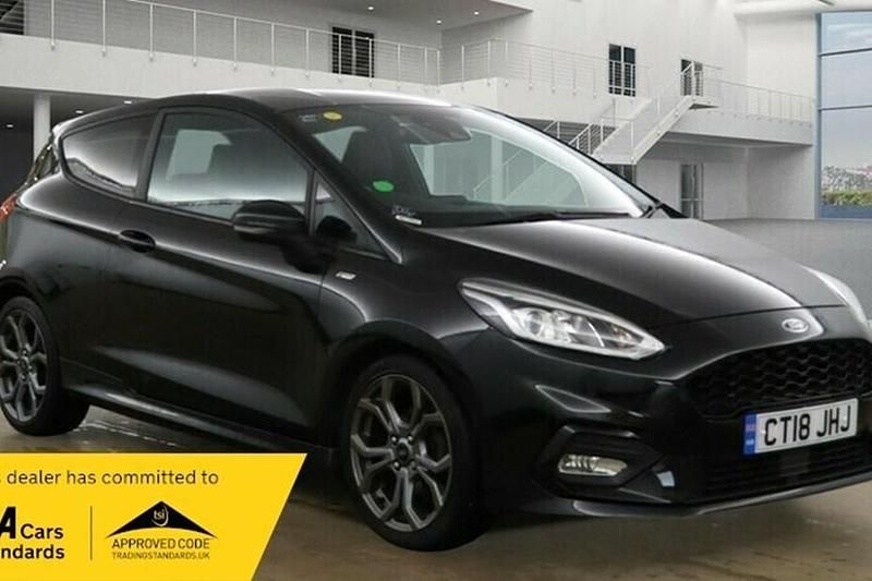 Black Used 2018 Ford Fiesta ST-Line X Hatchback | £8,995 (Fair price) - Image 1/1
