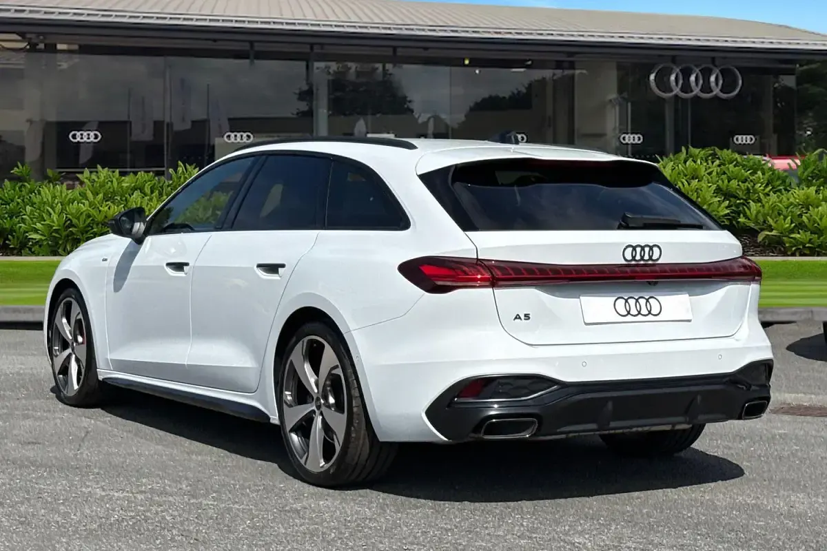 New Audi A5 2026 White Estate