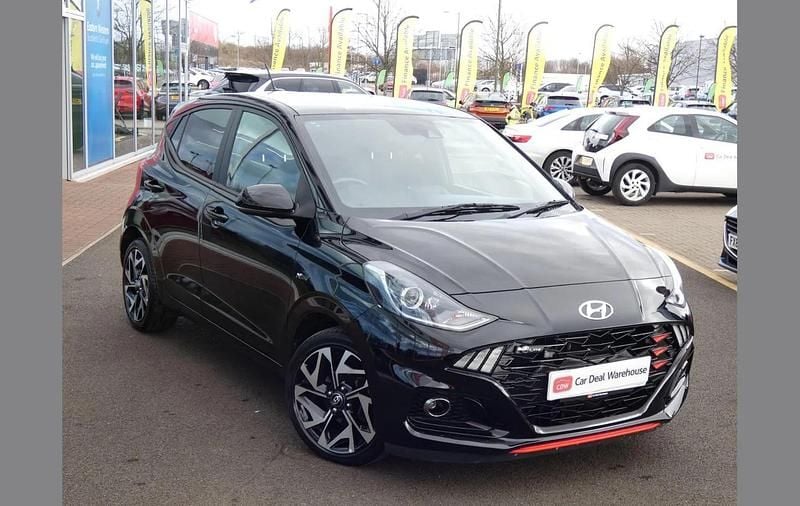Used Hyundai i10 N Line 99 HP (72 kW) 2023 Black Hatchback