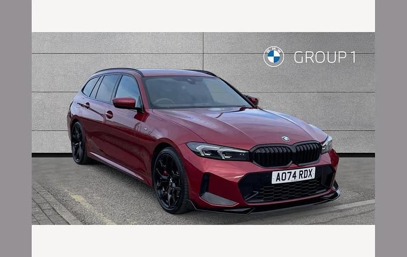 Used BMW 320 M Sport 184 HP (135 kW) 2024 Red Estate
