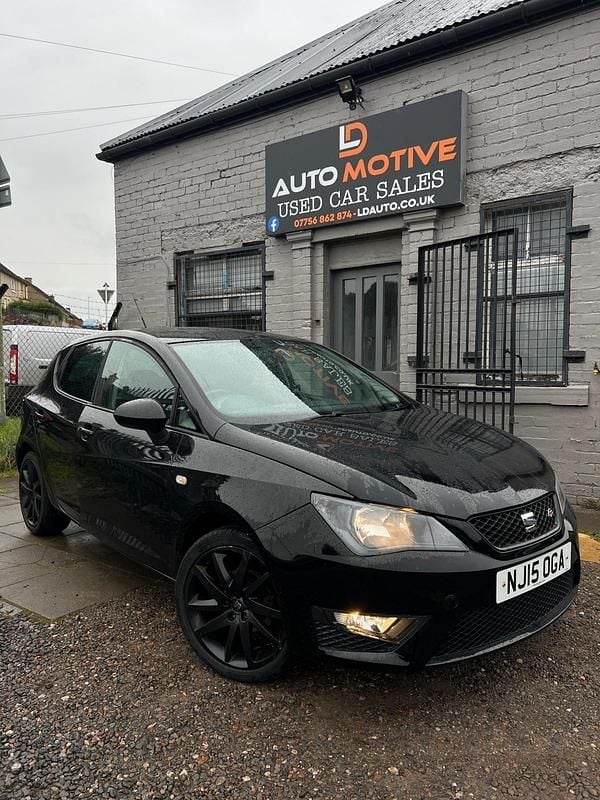 Black Used 2015 Seat Ibiza FR Hatchback | £4,995 (Good price) - Image 1/4