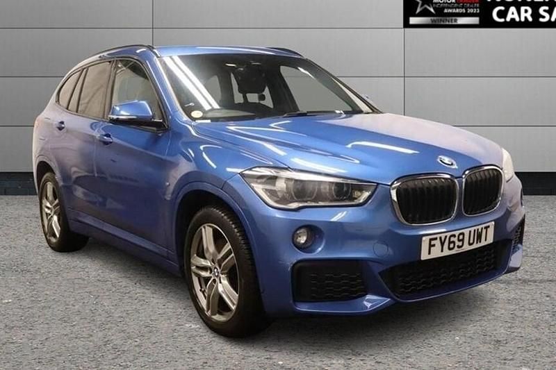 Used BMW X1 M Sport 190 HP (139 kW) 2019 Blue SUV