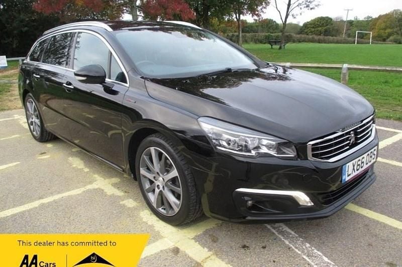 Black Used 2016 Peugeot 508 GT-line Estate | £7,490 (Good price) - Image 1/1