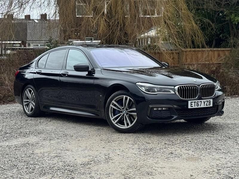 Used BMW 740 M Sport 322 HP (236 kW) 2017 Black Sedan