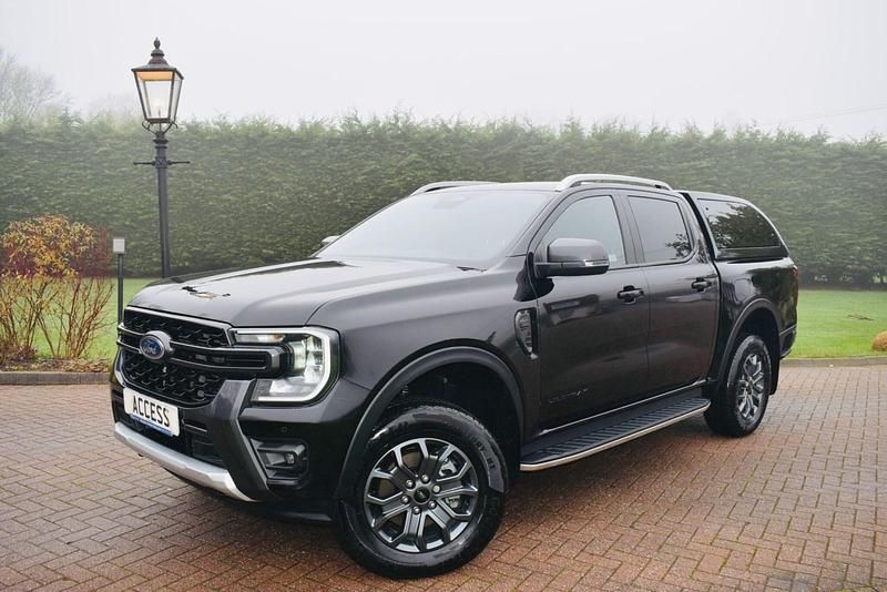 Black Used 2024 Ford Ranger Wildtrack Pickup | £32,995 (Good price) - Image 1/4