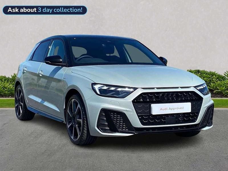 Silver New 2025 Audi A1 Black Edition Hatchback | £24,499 (Fair price) - Image 1/4