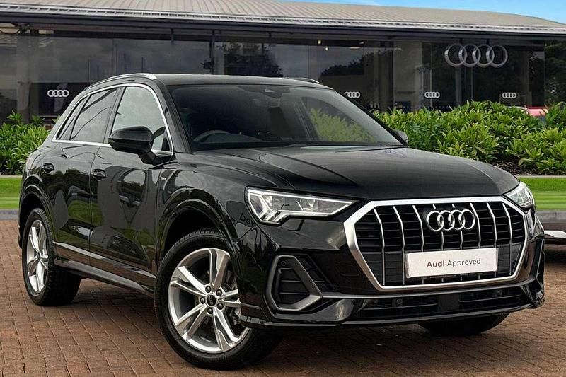 Black Used 2025 Audi Q3 S-Line SUV | £34,740 (Fair price) - Image 1/4