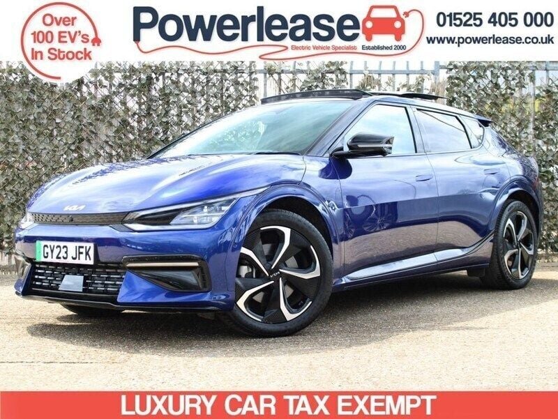 Blue Used 2023 Kia EV6 3 SUV | £30,989 (Fair price) - Image 1/4