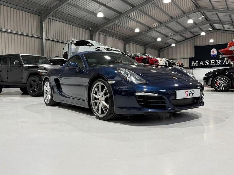 Used Porsche Boxster 2013 Blue Cabriolet