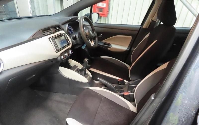 Used Nissan Micra Acenta 90 HP (66 kW) 2017 Grey Hatchback