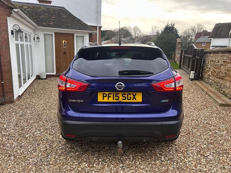 Used Nissan Qashqai N-TEC 110 HP (80 kW) 2015 Blue SUV