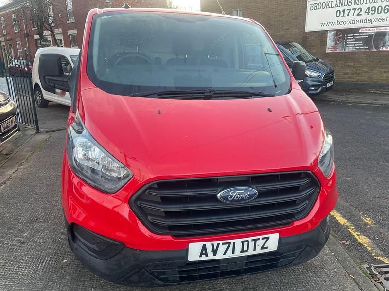 Used Ford Transit Custom 2021 Red Van