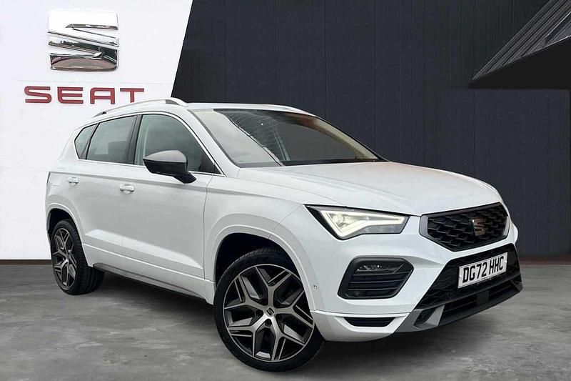 White Used 2022 Seat Ateca FR Sport SUV | £18,694 (Fair price) - Image 1/4