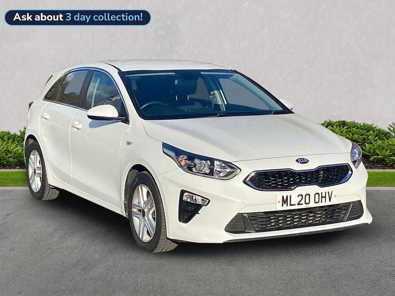 White Used 2020 Kia Ceed Hatchback | £13,218 (Fair price) - Image 1/4