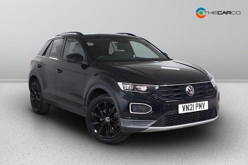 Used VW T-Roc Black Edition 150 HP (110 kW) 2021 Black SUV