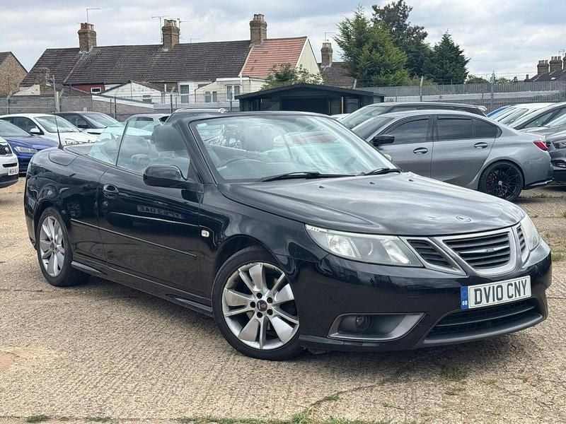 Black Used 2010 Saab 9-3 Cabriolet Vector Cabriolet | £2,588 (Fair price) - Image 1/4