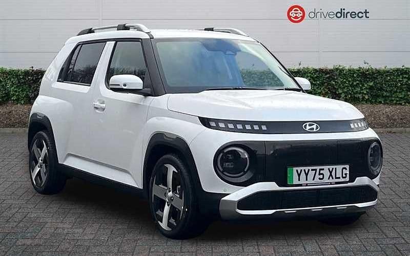 New Hyundai Inster 85 kW (116 HP) 2025 White Hatchback