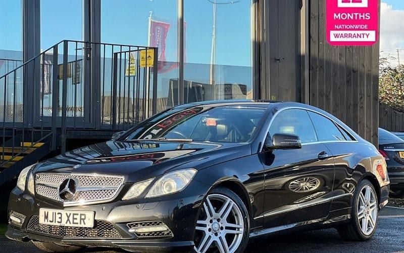 Black Used 2013 Mercedes E250 Coupe | £6,490 (Good price) - Image 1/4