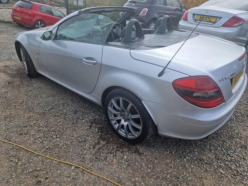Used Mercedes SLK200 Edition 2007 Silver Cabriolet