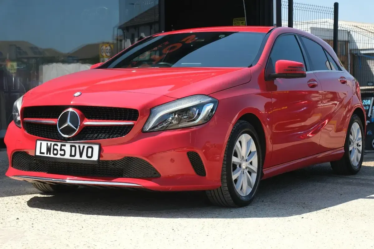Used Mercedes A180 Premium Plus 122 HP (89 kW) 2026 Red Hatchback