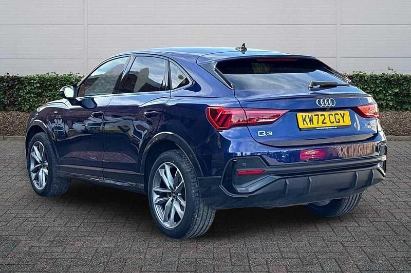 Used Audi Q3 Black Edition 150 HP (110 kW) 2023 Blue SUV
