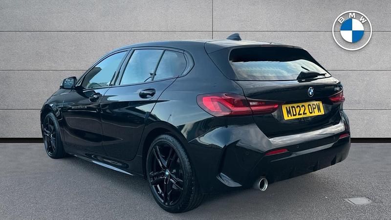 Used BMW 118 M Sport 134 HP (98 kW) 2022 Black Hatchback