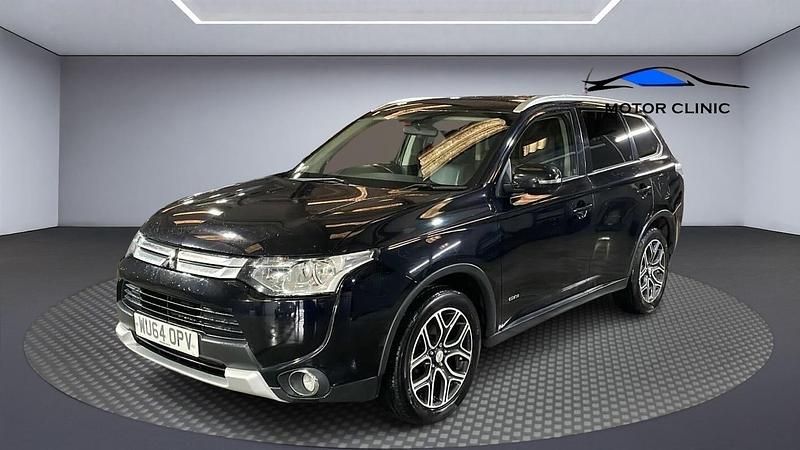Used Mitsubishi Outlander 2014 Black SUV