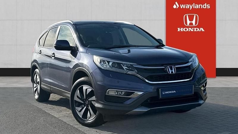 Used Honda CR-V EX 2017 Blue SUV