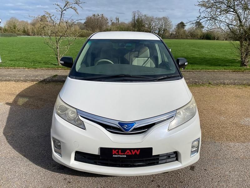 Used Toyota Estima Hybrid 2010 White MPV